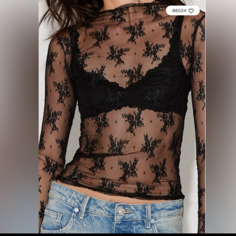 ⚜️Free People Lady Lux Layering Top Small - Picture 4 of 10